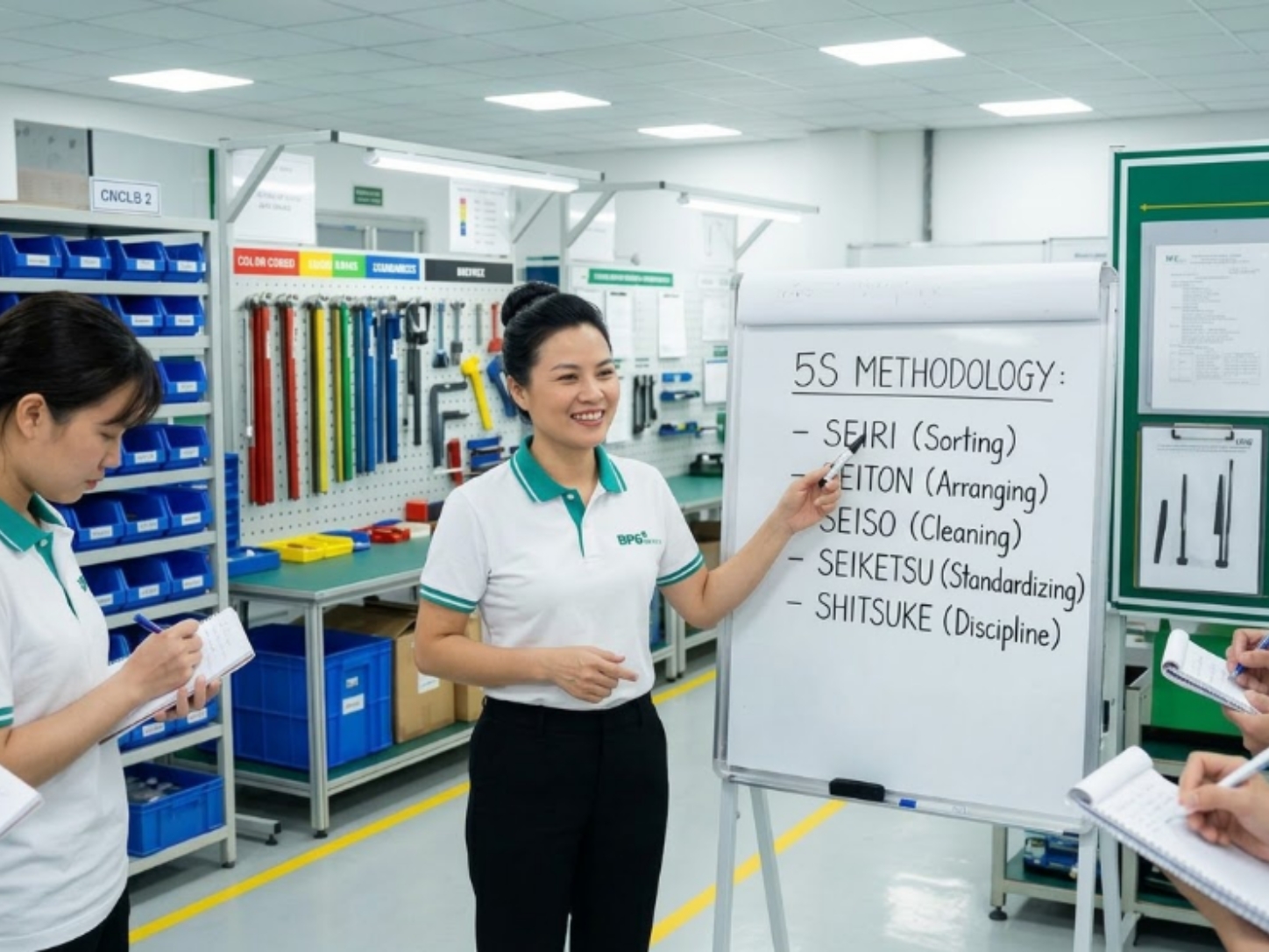 Tiêu Chuẩn 5S/6S Trong Nhà Máy Và Vai Trò Của Vệ Sinh Công Nghiệp