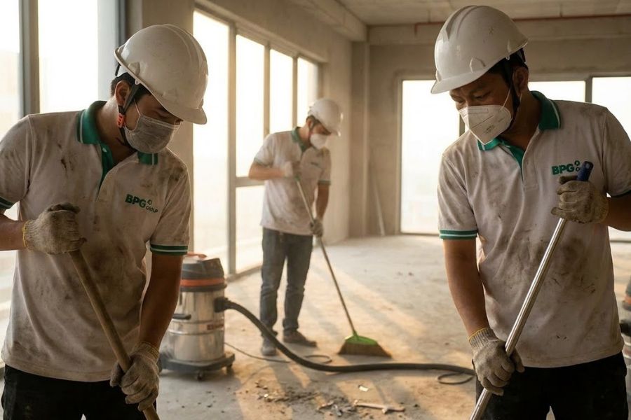 Dịch Vụ Vệ Sinh Công Nghiệp Tại TP.HCM Uy Tín, Chuyên Nghiệp – BPG Group