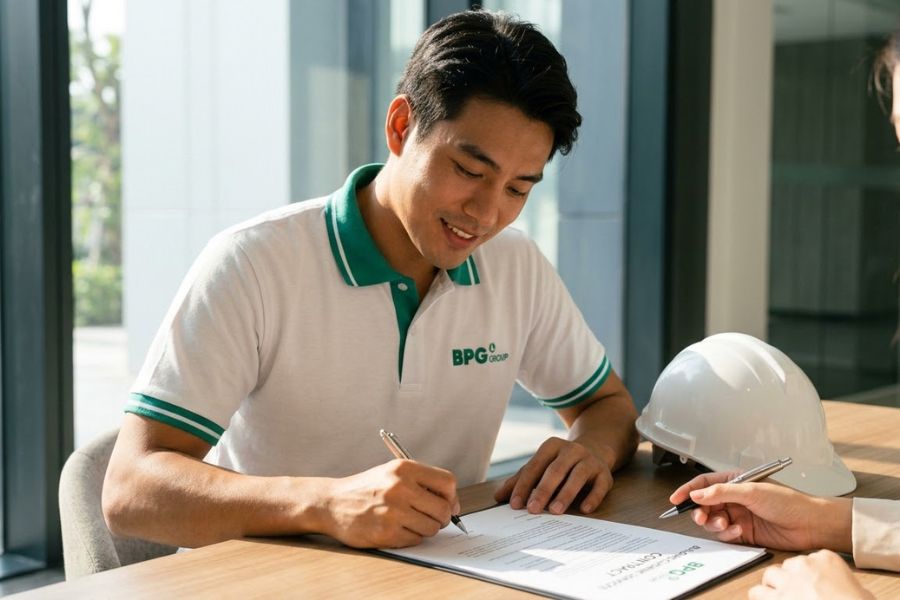 Mẫu Hợp Đồng Dịch Vụ Vệ Sinh Công Nghiệp – Các Điều Khoản Cần Có